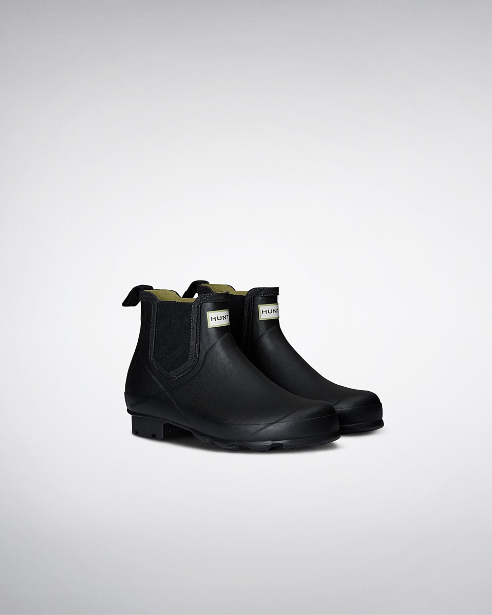 Women Hunter Norris | Chelsea Boots Black | NZ-85206-LVQU